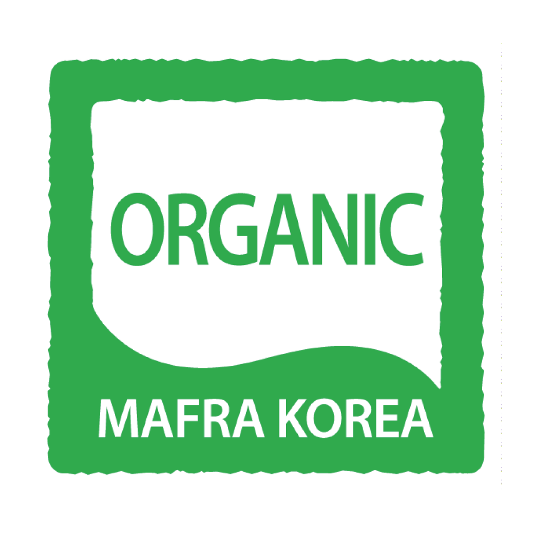 Organic agriculture South Korea logo